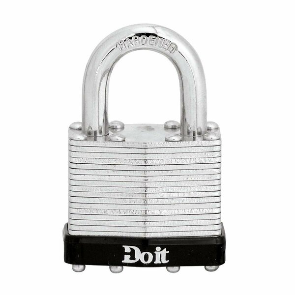 All-Source Laminated Steel 1-1/2in. Pin Tumbler Padlock 1803DDIB